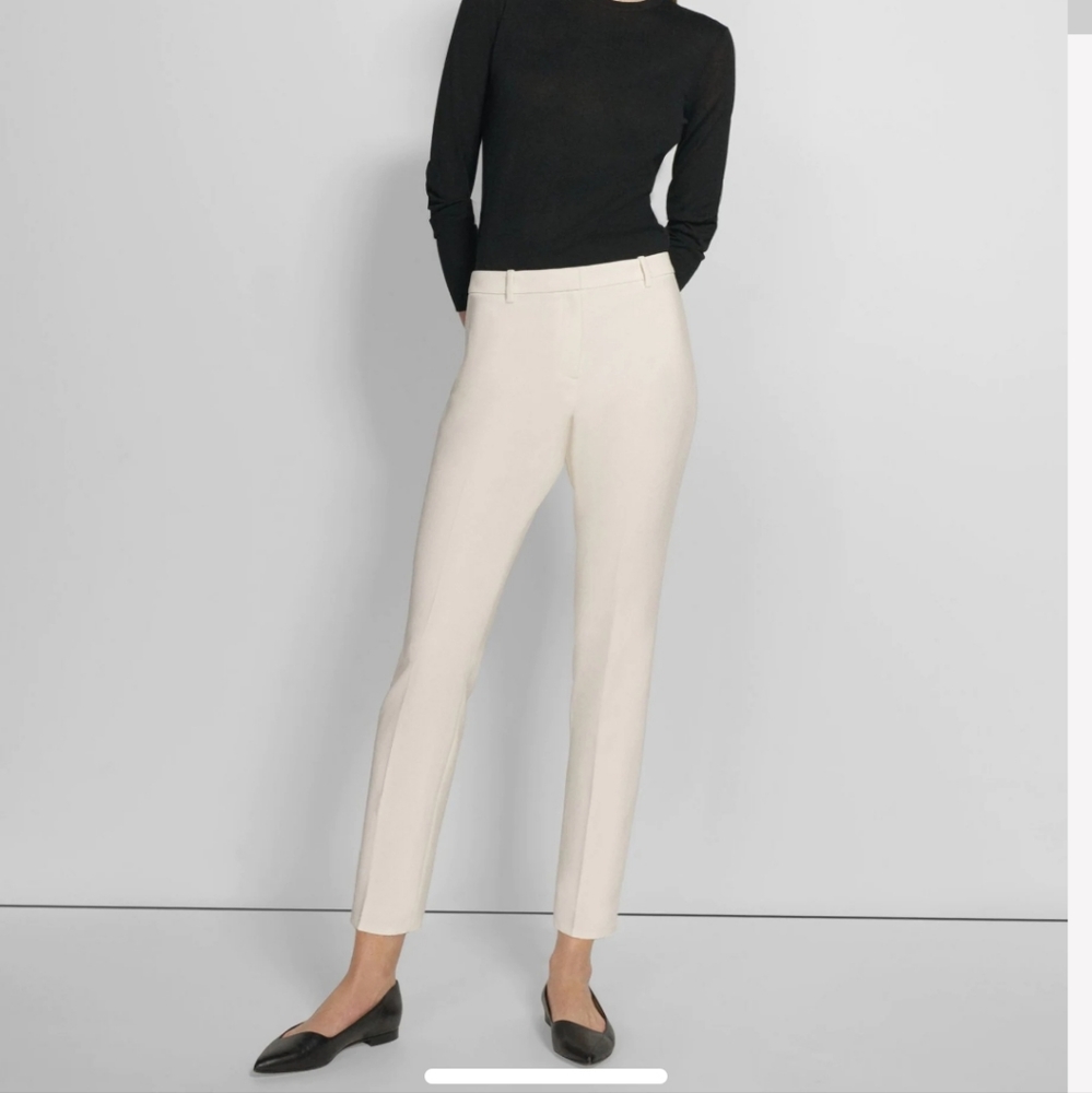 Theory Treeca Silk Pant - image 1